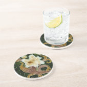 Dessous De Verre En Grès coaster Sand stone Coaster Art Nouveau (Côté)