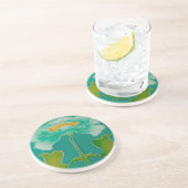 Dessous De Verre En Grès coaster Sand stone Coaster Art Nouveau (Côté)