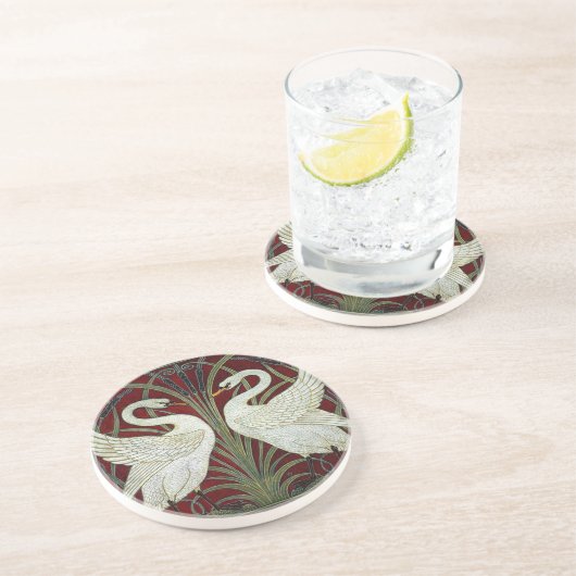 Dessous De Verre En Grès coaster Sand stone Coaster Art Nouveau (Côté)