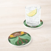Dessous De Verre En Grès coaster Sand stone Coaster Art Nouveau (Côté)