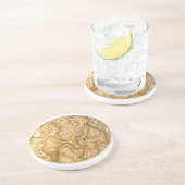 Dessous De Verre En Grès ◆* ゚Coastering du ☺♥ε 1 de ℒ d'anges (Côté)