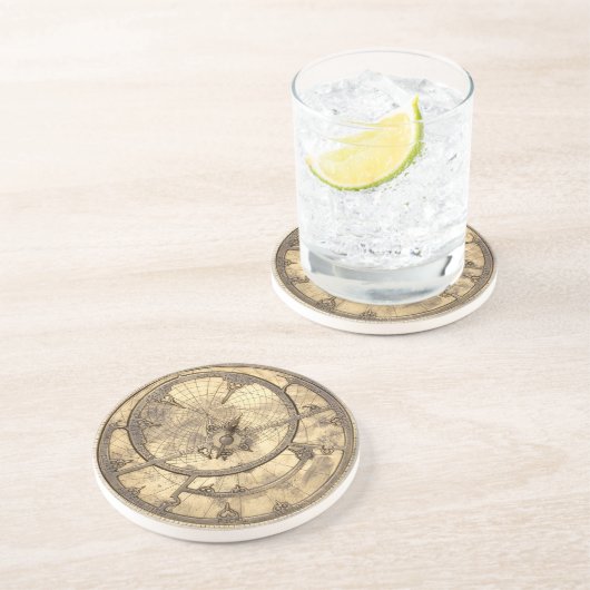 Dessous De Verre En Grès Coastrolab 2 (Côté)