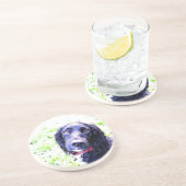 Dessous De Verre En Grès Cocker Spaniel (Côté)