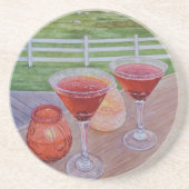 Dessous De Verre En Grès Cocktails au Mission Ranch (Devant)