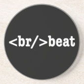 Dessous De Verre En Grès code HTML breakbeat (Devant)