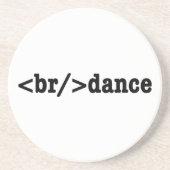 Dessous De Verre En Grès code HTML de rupture (Devant)