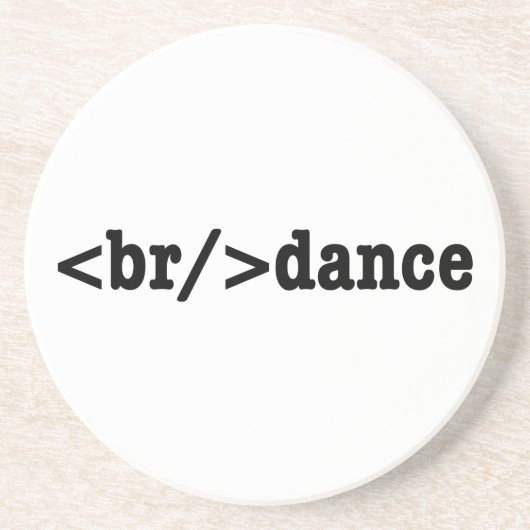 Dessous De Verre En Grès code HTML de rupture (Devant)