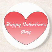 Dessous De Verre En Grès Coeur 4 (Devant)