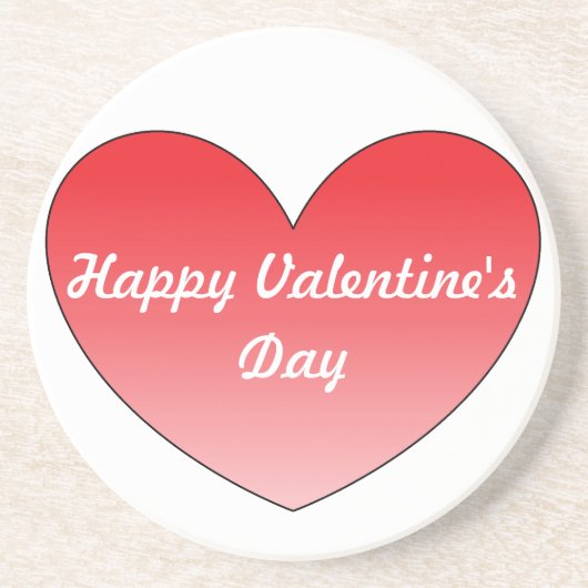 Dessous De Verre En Grès Coeur 4 (Devant)