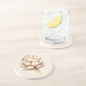 Dessous De Verre En Grès Cœur d'artichaut (Côté)