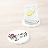 Dessous De Verre En Grès Coeur gothique Nouveau T-shirts et cadeaux Maman (Côté)