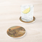 Dessous De Verre En Grès Coffre-fort au troisième (Côté)