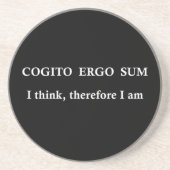 Dessous De Verre En Grès Cogito (Devant)