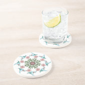 Dessous de verre en grès colibri (Côté)