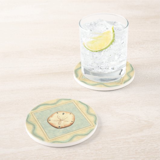 Dessous De Verre En Grès Collecteur Shell (Côté)