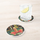 Dessous De Verre En Grès Collection d'oeuvres d'art Word de bougie de Noël (Côté)