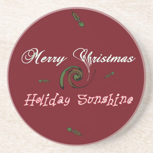 Dessous De Verre En Grès Collection Holiday Sunshine (Devant)