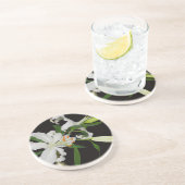 Dessous De Verre En Grès Collection Lily artistique-1 (Côté)