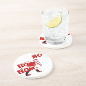 Dessous De Verre En Grès Collection Père Noël Ho Ho Ho Ho (Côté)