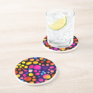 Dessous De Verre En Grès Coloré