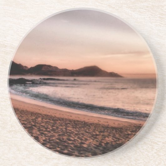 Dessous De Verre En Grès Colorful cabo sunset (Devant)