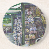 Dessous De Verre En Grès Comment Est-Ce Qu'Une Image, Sans imagination ? (Devant)