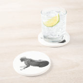 Dessous De Verre En Grès Compagnon de table calme (Côté)