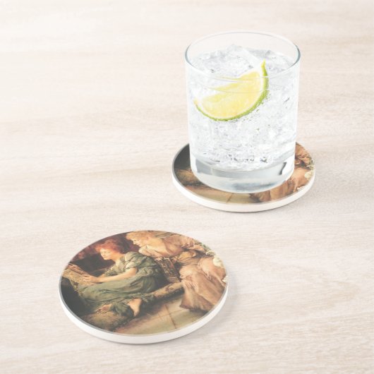 Dessous De Verre En Grès Comparaisons par Lawrence Alma-Tadema (Côté)