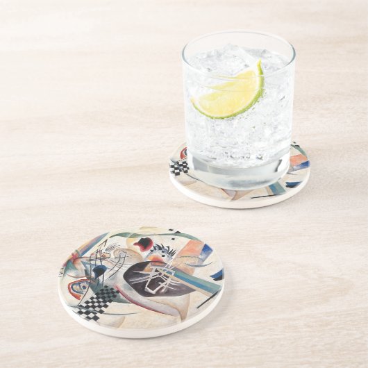 Dessous De Verre En Grès Composition de Kandinsky (Côté)