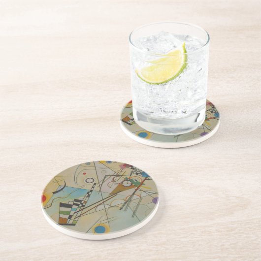 Dessous De Verre En Grès Composition Kandinsky VIII (Côté)