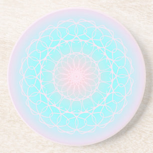 Dessous De Verre En Grès Compréhension du Mandala