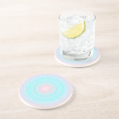 Dessous De Verre En Grès Compréhension du Mandala (Côté)