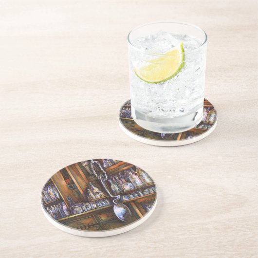 Dessous De Verre En Grès Compris implicitement (Côté)