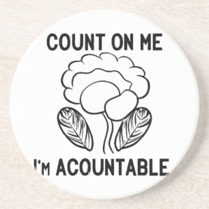 Dessous De Verre En Grès Compte sur moi, je suis responsable