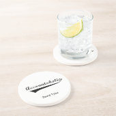 Dessous De Verre En Grès Comptomane (Côté)