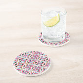 Dessous De Verre En Grès Conception de motif unique (Côté)