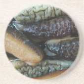 Dessous De Verre En Grès Concombre de mer ... Nourriture du marché du Yaowa (Devant)