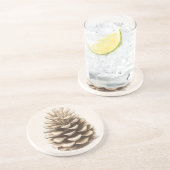 Dessous De Verre En Grès Cône de pin (Côté)