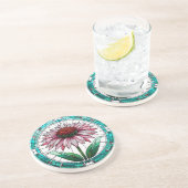 Dessous De Verre En Grès Confleur en verre tendu (Côté)