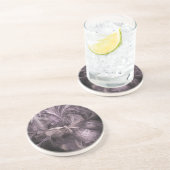 Dessous De Verre En Grès Confusion en noir et blanc (Côté)