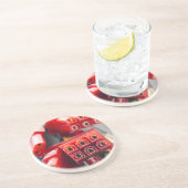 Dessous De Verre En Grès Connecteur de câble pour ordinateurs (Côté)