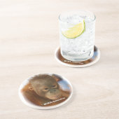 Dessous De Verre En Grès Conservation de faune (Côté)