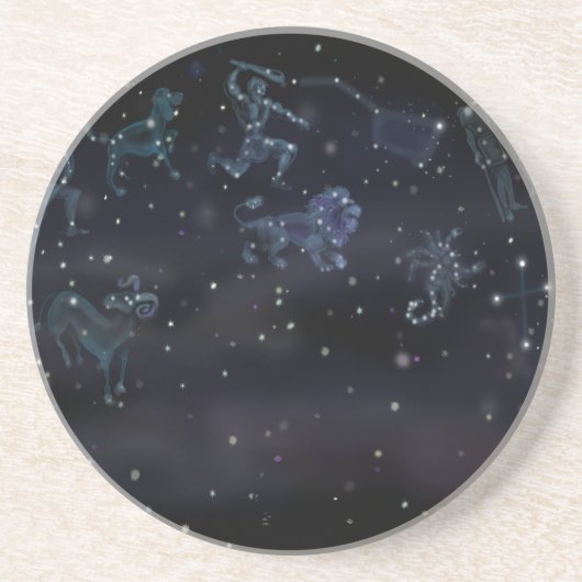 Dessous De Verre En Grès Constellations (Devant)