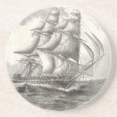 Dessous De Verre En Grès Constitution américaine (Devant)