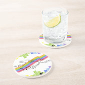 Dessous De Verre En Grès Continuez à danser (Côté)