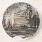 Dessous De Verre En Grès Continuum I (Devant)