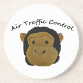 Dessous De Verre En Grès Contrôle de la circulation aérienne (Devant)