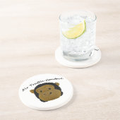 Dessous De Verre En Grès Contrôle de la circulation aérienne (Côté)