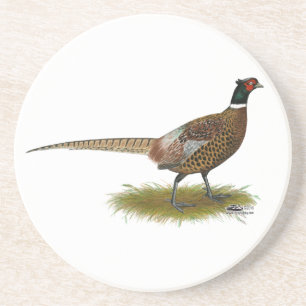 Dessous De Verre En Grès Coq de faisan