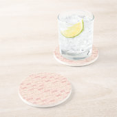 Dessous De Verre En Grès Coquette Bow Pattern (Côté)